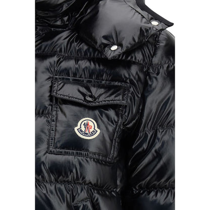 Moncler Black Polyamide Full-Length Jacket