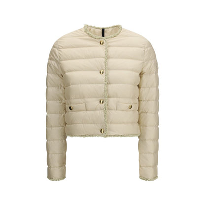 Moncler Beige Polyamide Coat