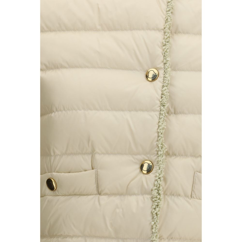 Moncler Beige Polyamide Coat