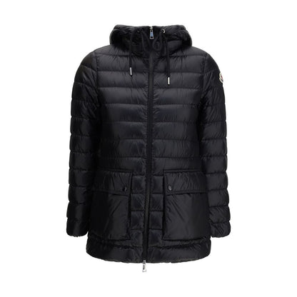 Moncler Black Polyamide Full-Length Jacket