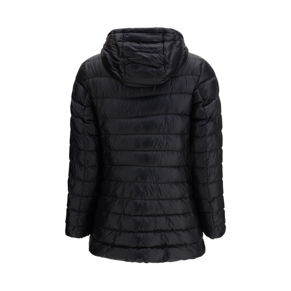 Moncler Black Polyamide Full-Length Jacket