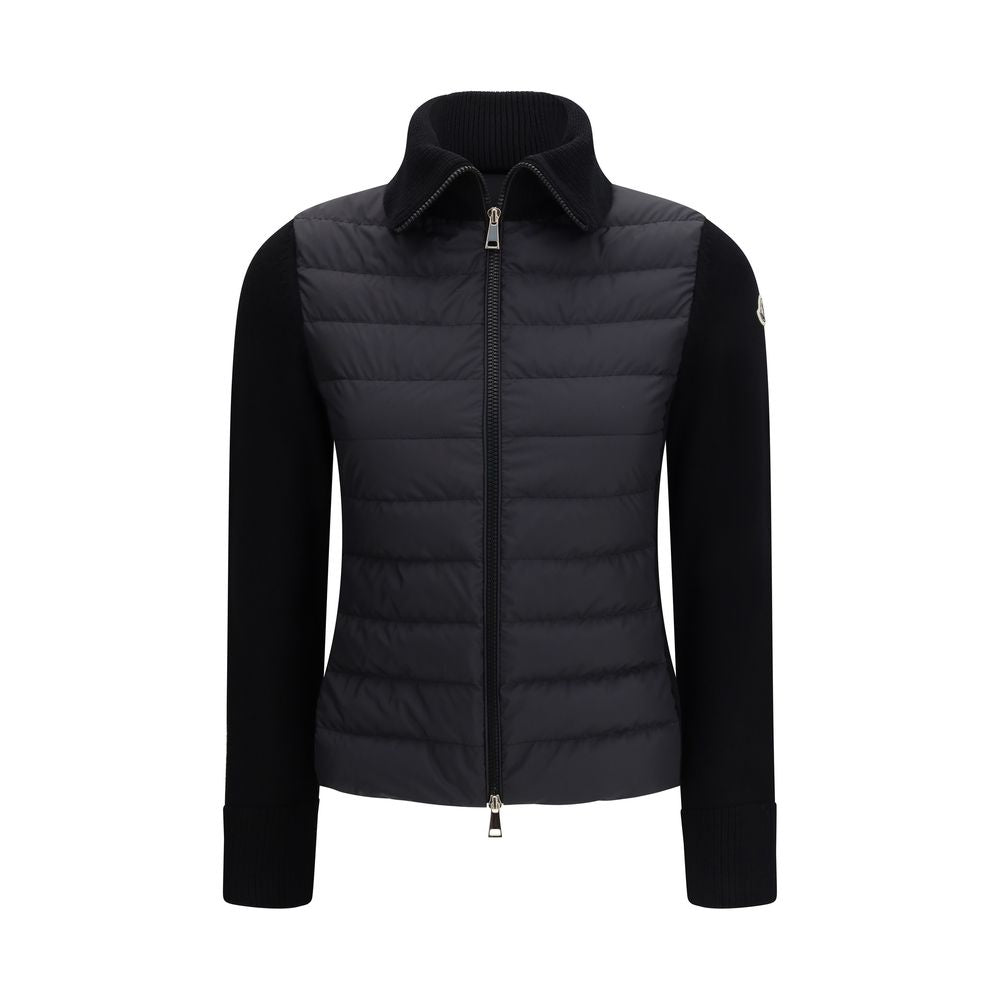 Moncler Black Polyester Coat