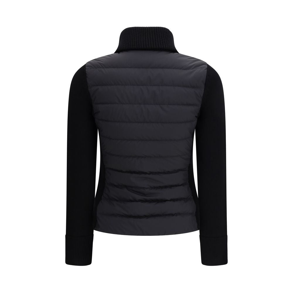 Moncler Black Polyester Coat