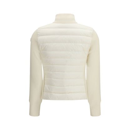 Moncler White Polyamide Cardigan
