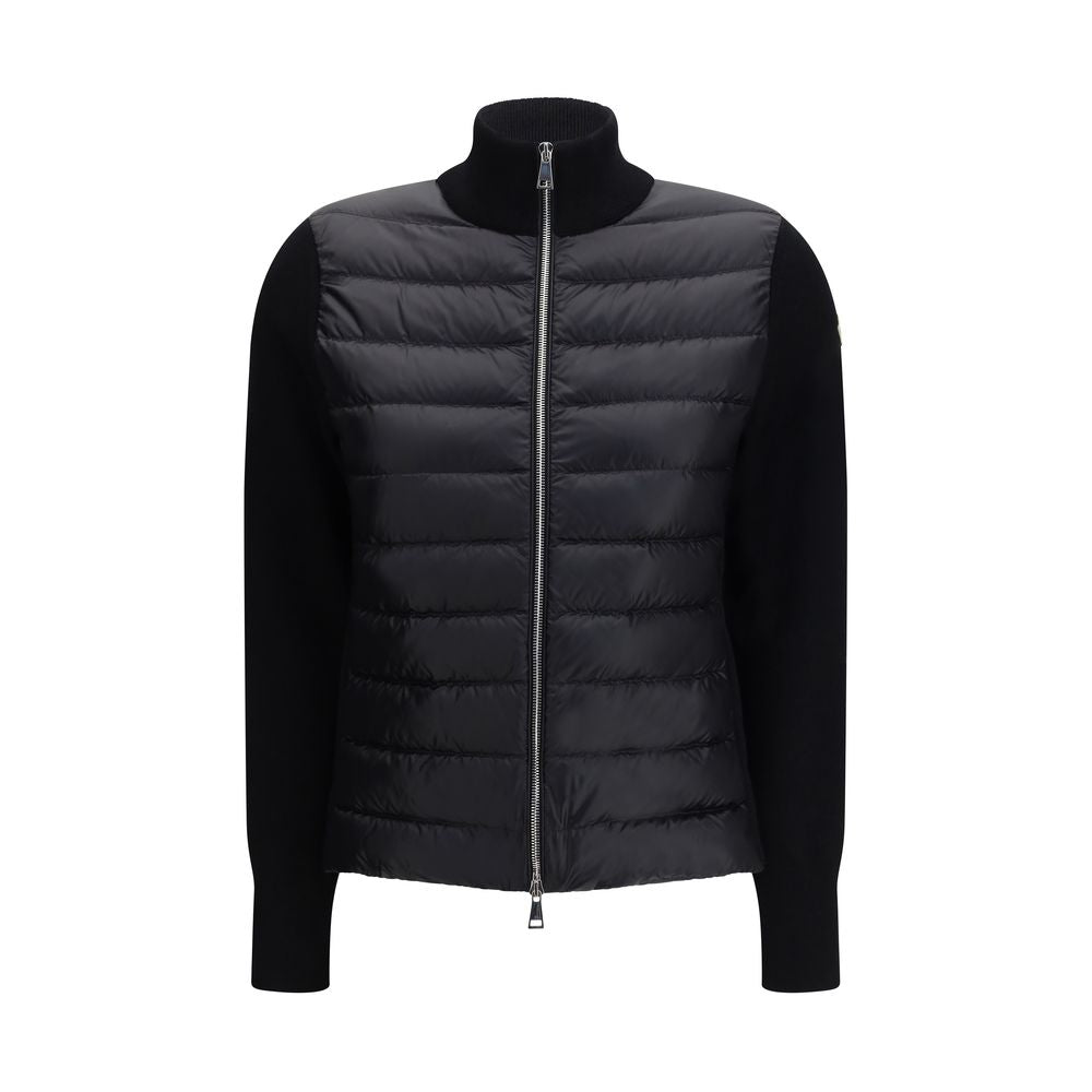 Moncler Black Polyamide Cardigan