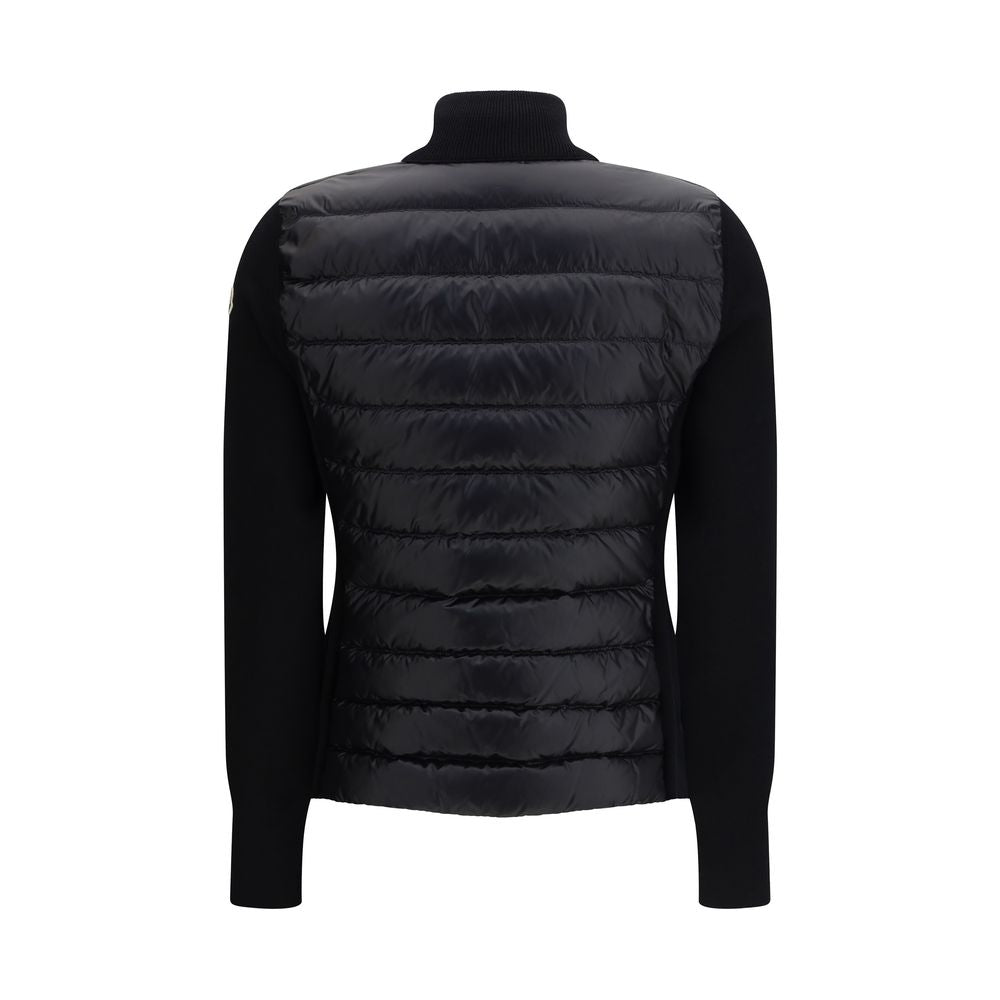 Moncler Black Polyamide Cardigan