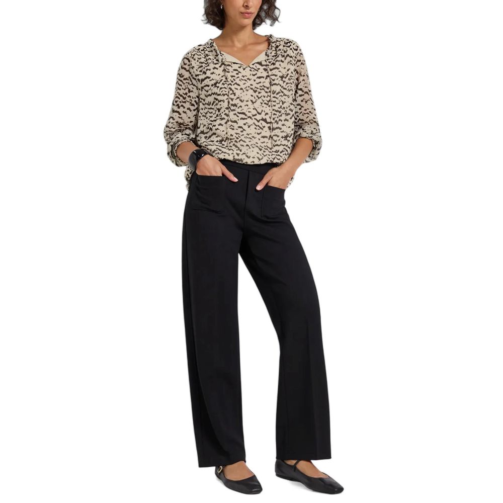 Street One Beige Polyester Blouse