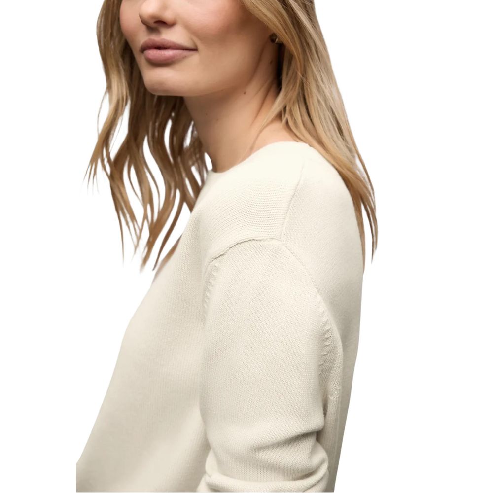 Street One Beige Cotton Sweatshirt