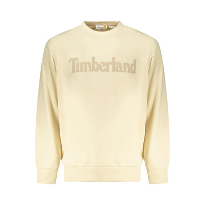 Timberland Beige Cotton Men Sweatshirt