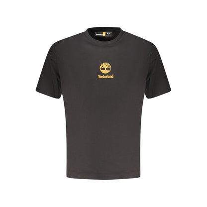 Timberland Black Cotton Men's T-Shirt