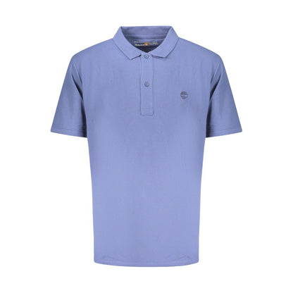 Timberland Blue Cotton Men Polo