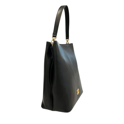 Twinset Black PU Women Shoulder Bag