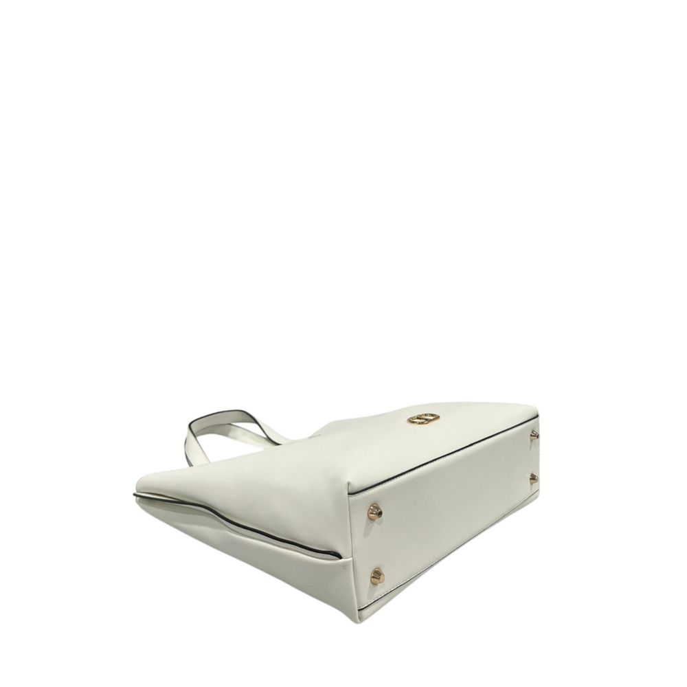 Twinset White PU Women Handbag