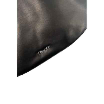 Twinset Black PU Women Handbag