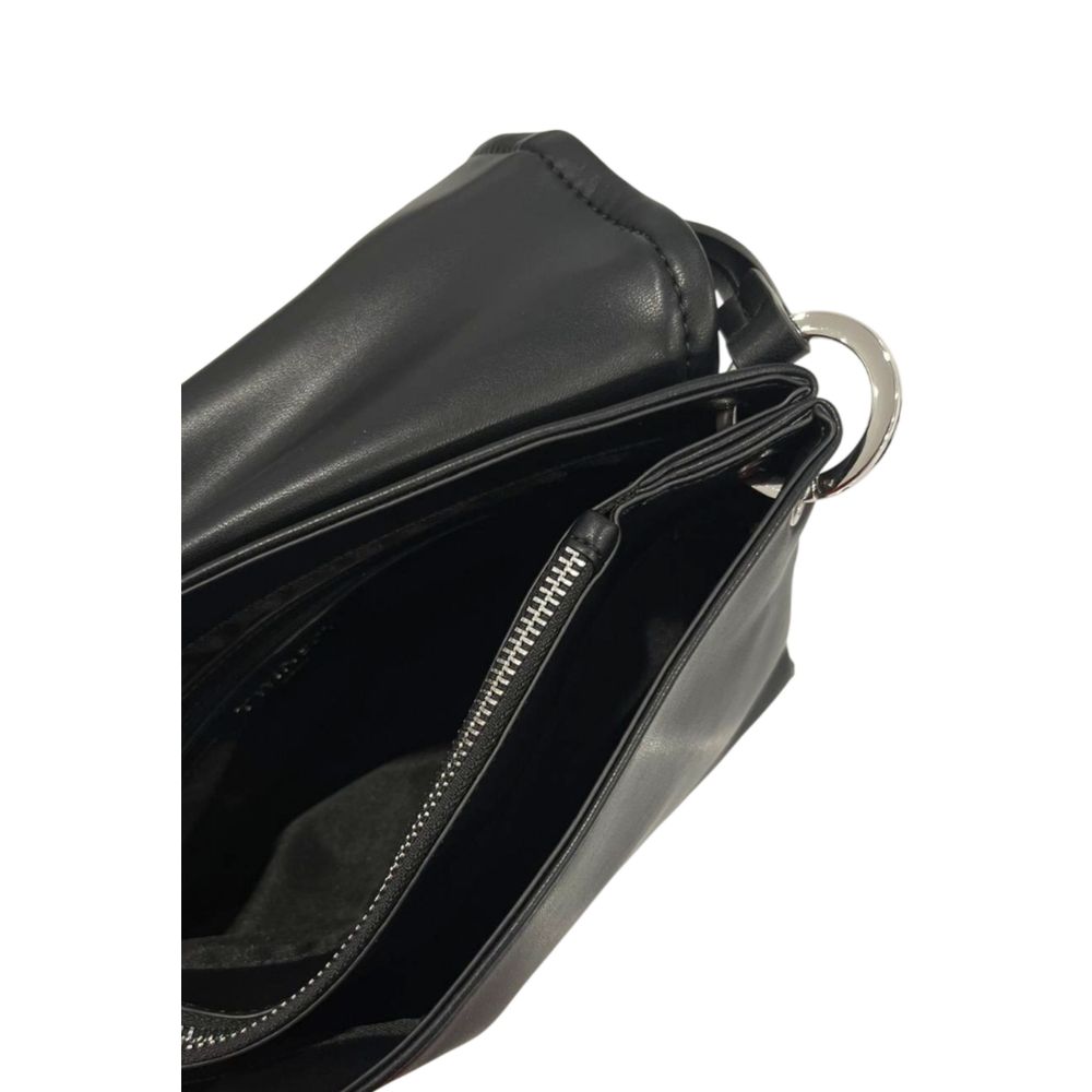 Twinset Black Polyethylene Clutch Bag