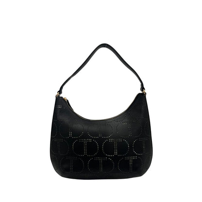 Twinset Black PU Women Handbag