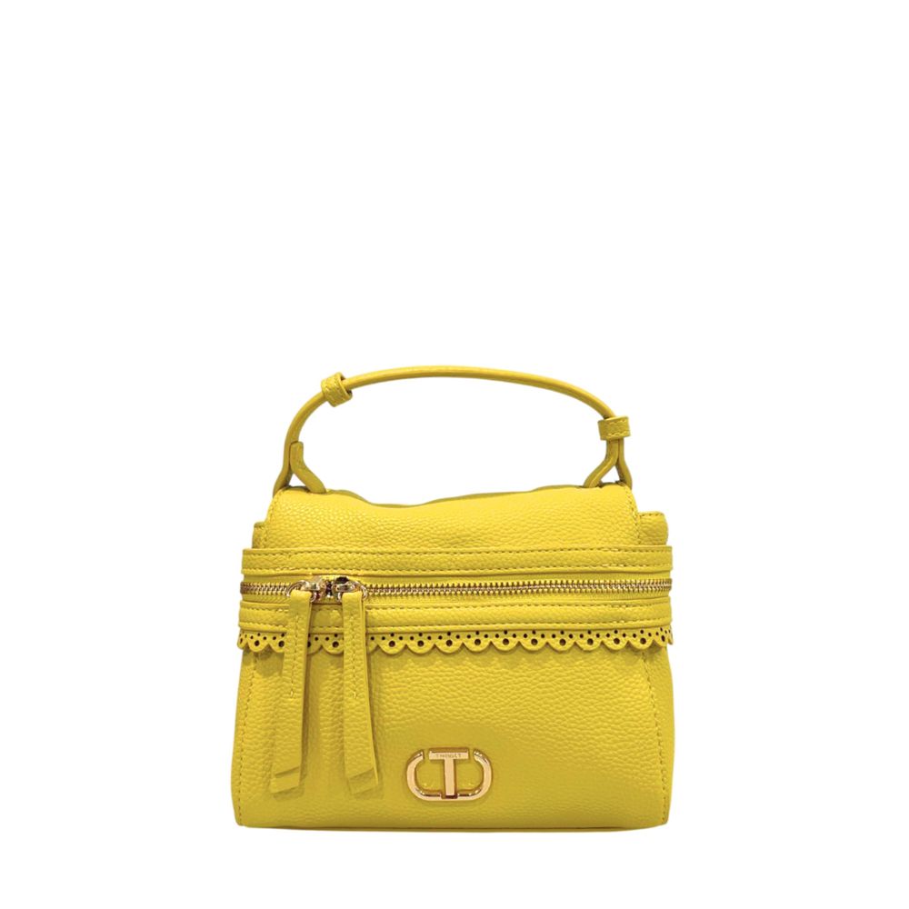 Twinset Bicolor Polyethylene Shoulder Bag