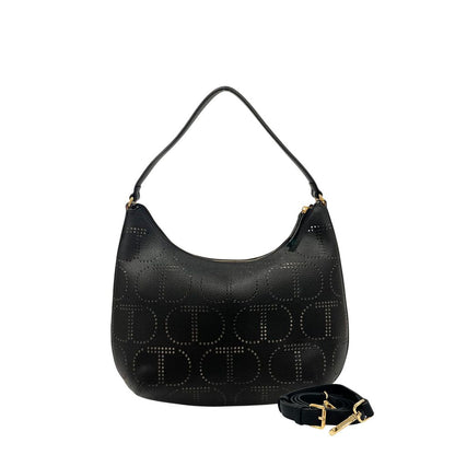Twinset Black PU Women Handbag