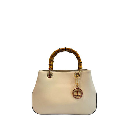 Twinset Beige PU Women Handbag