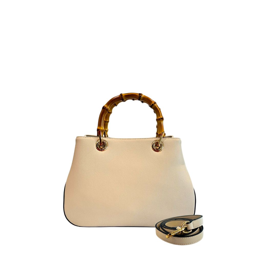 Twinset Beige PU Women Handbag
