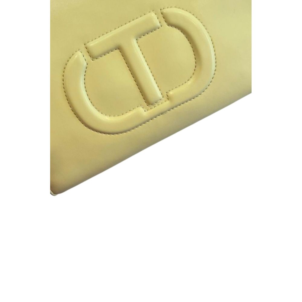 Twinset Bicolor Polyethylene Shoulder Bag