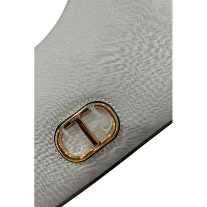 Twinset Blue PU Women Shoulder Bag