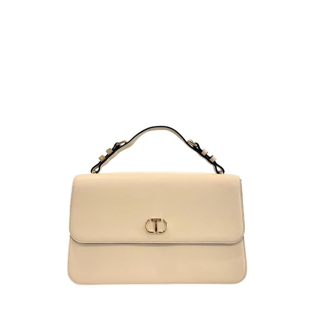 Twinset Beige Polyethylene Shoulder Bag