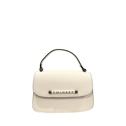 Twinset White Polyurethane Women Handbag