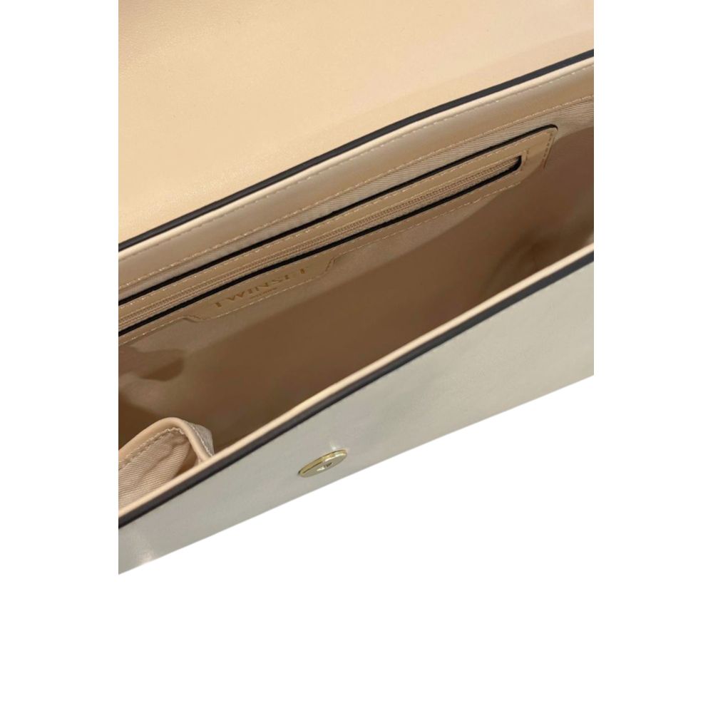 Twinset Beige Polyethylene Shoulder Bag