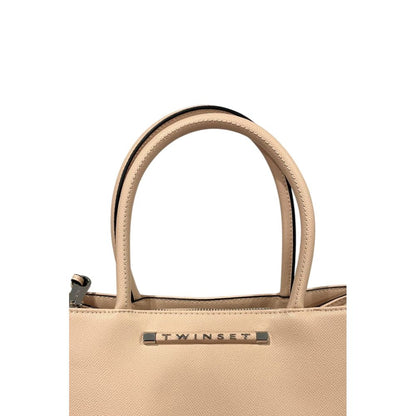 Twinset Pink Polyurethane Women Handbag