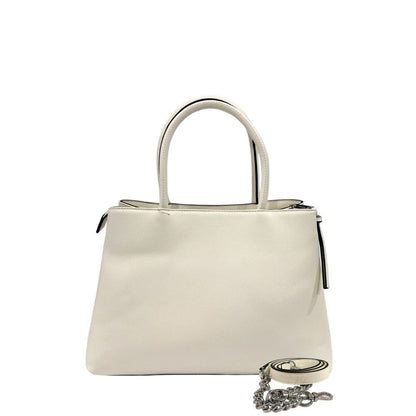 Twinset White PU Women Handbag