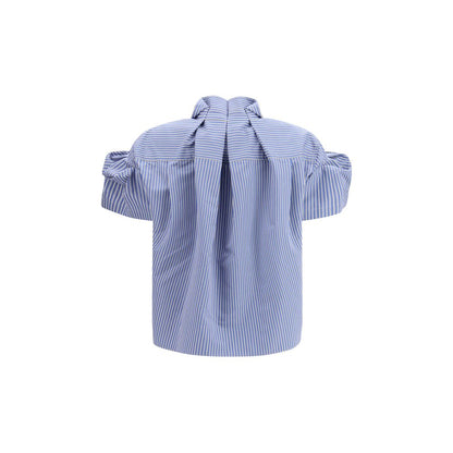 Sacai Blue Polyester Shortsleeve Shirt