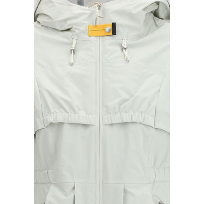 Parajumpers White Polyamide Shell Jacket