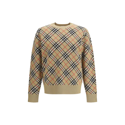 Burberry Beige Cotton Sweatshirt