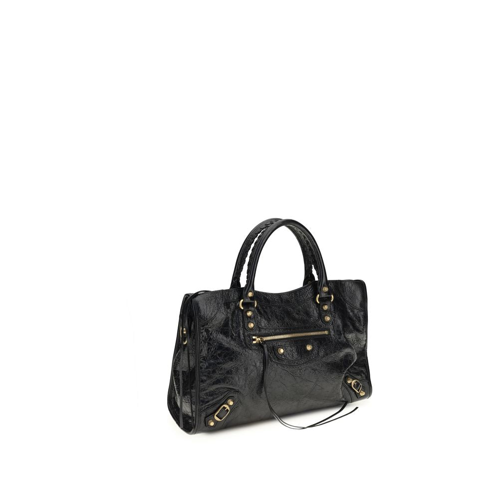Balenciaga Black Lamb Ovis Aries Aries Handbag