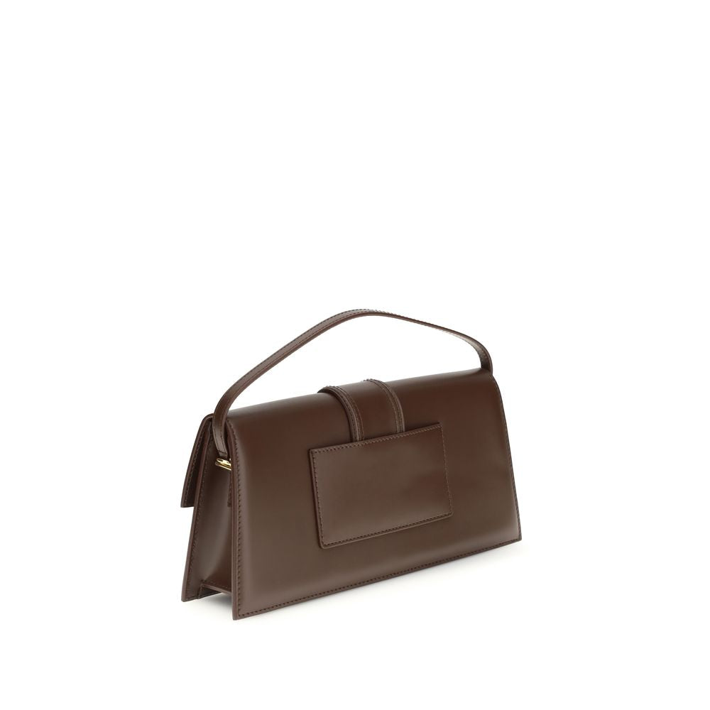 Jacquemus Brown Calf Leather Bos Taurus Handbag