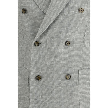 Lardini Bicolor Wool Blazer