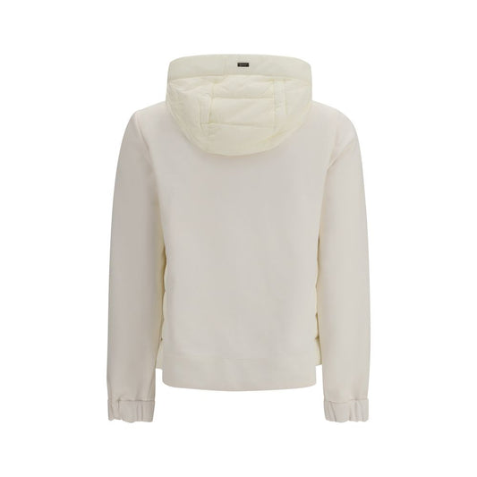 Herno Beige Polyester Biker Jacket