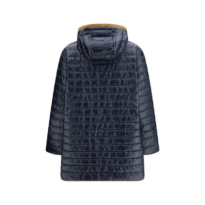 Herno Blue Polyamide Coat