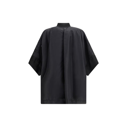 MM6 Black Polyamide Cloacks