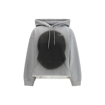 MM6 Gray Cotton Sweatshirt