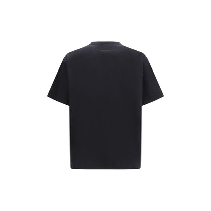 MM6 Black Cotton T-Shirt