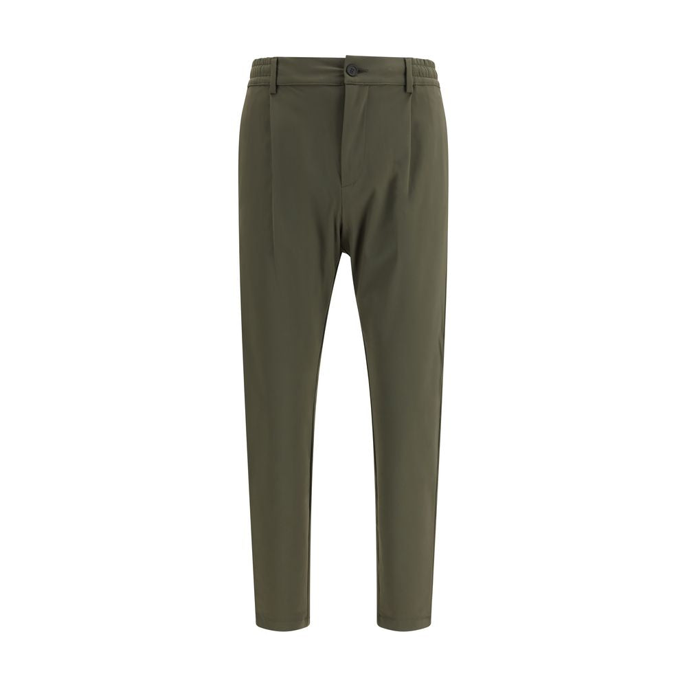 Cruna Bicolor Polyester Casual Pants