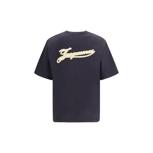 Jacquemus Blue Cotton T-Shirt