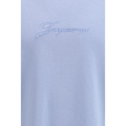 Jacquemus Blue Cotton T-Shirt