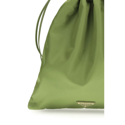 Prada Bicolor Recycled Polyamide Shoulder Bag