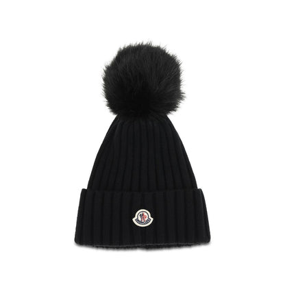 Moncler Black Fleece Wool Beanie