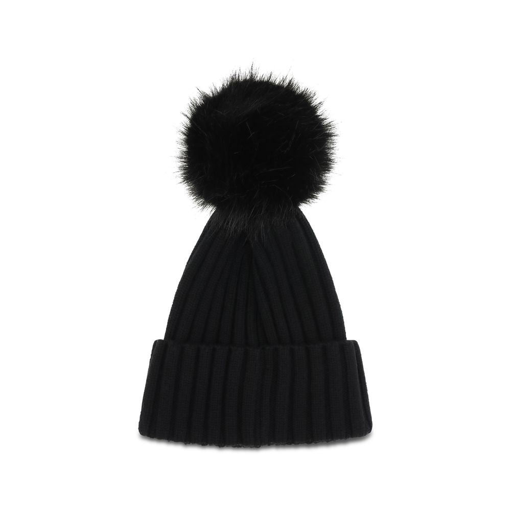Moncler Black Fleece Wool Beanie