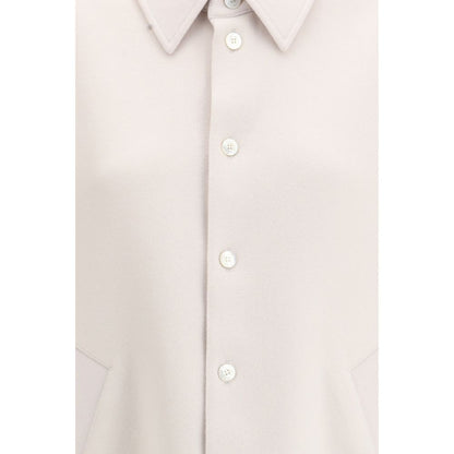 Balenciaga Beige Cashmere Shirt