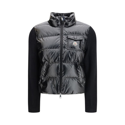 Moncler Black Polyamide Coat